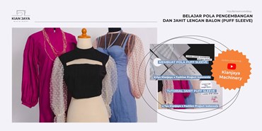 BELAJAR POLA PENGEMBANGAN & JAHIT LENGAN BALON (PUFF SLEEVE)