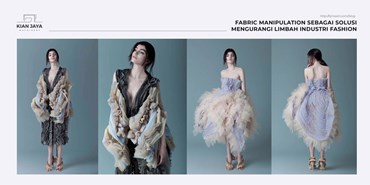 FABRIC MANIPULATION SEBAGAI SOLUSI MENGURANGI LIMBAH INDUSTRI FASHION